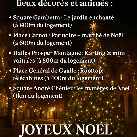 Parenthèse Détente - T2 Cosy&calme - Cours Intérieure - Patio - Clim - Proche De La Cité Médiévale Carcasona