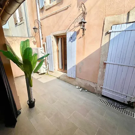 Apartament Le Patio Des Capucins - Terrasse Privee & Climatisee - Proche De La Cite Medievale Carcassona