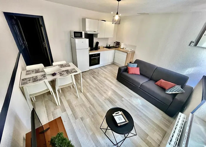 Parenthese A Deux - T2 Cosy & Calme - Patio - Terrasse - Climatise - Proche De La Cite Medievale Apartament Carcassonne